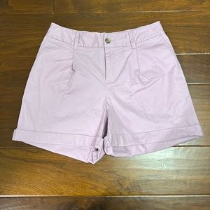A New Day Pleated Cuffed Shorts
